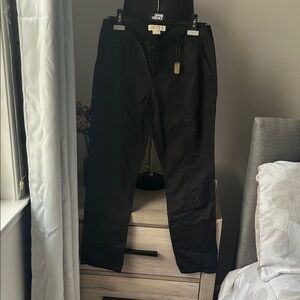 MICHAEL Michael Kors Black Straight Leg Pants